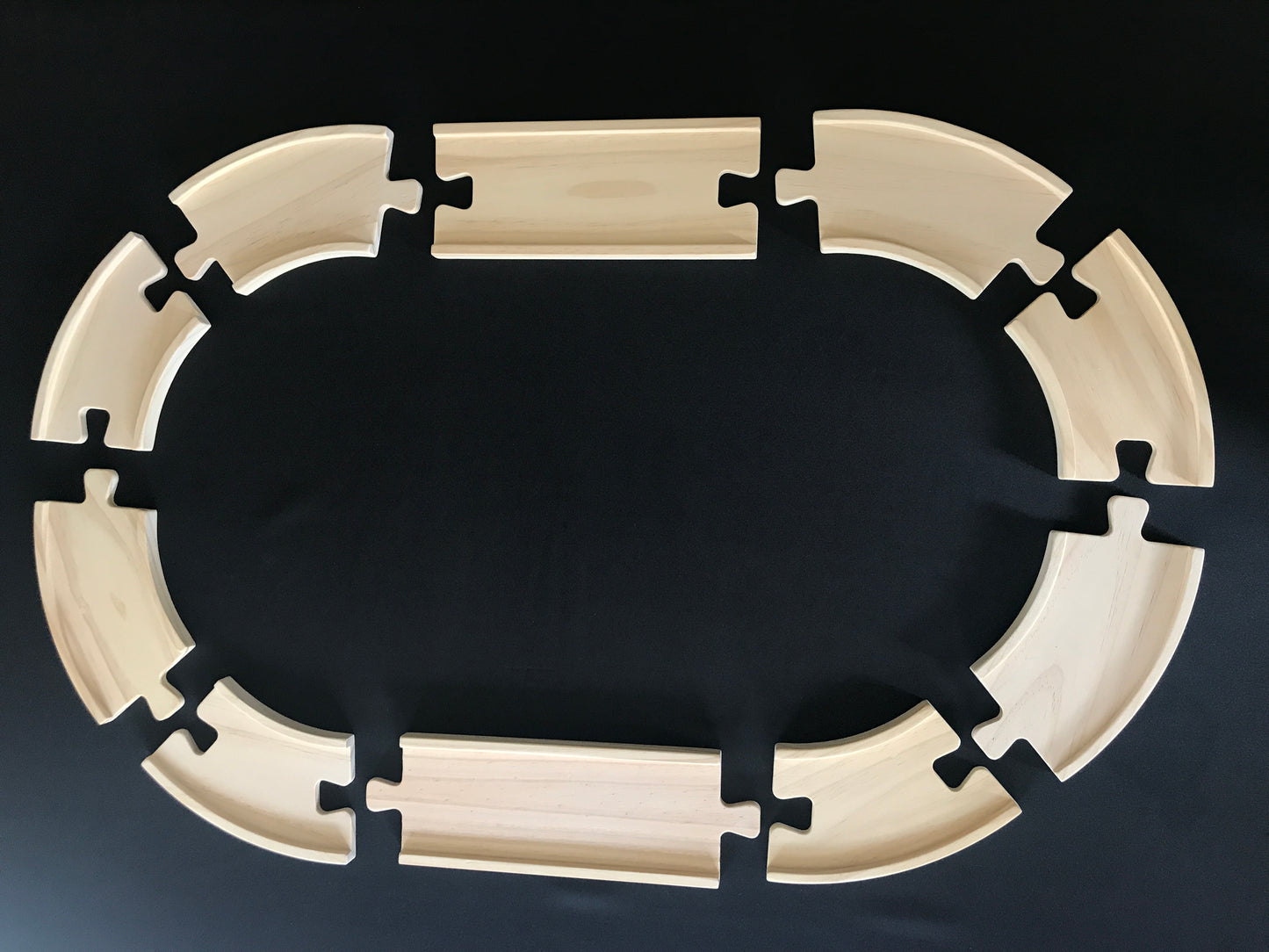Pista Armable Madera Natural