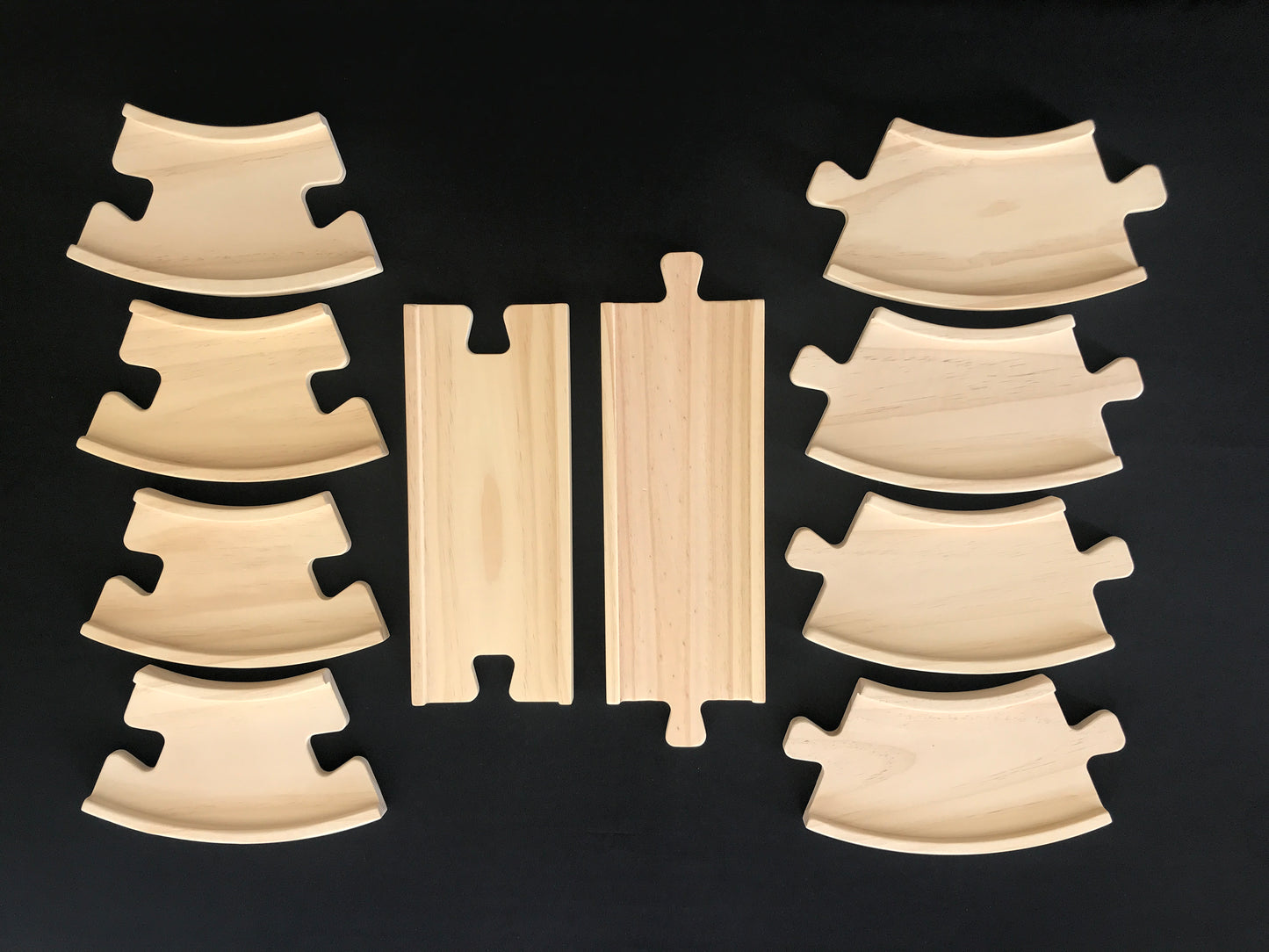 Pista Armable Madera Natural